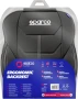  Универсална подложка за седалка Sparco - Черно/Сиво., снимка 6