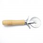 Класически нож за рязане на пица с дървена дръжка, снимка 5