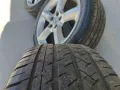 Алуминиеви джанти Опел Зафира астра 17 5х110 с нови летни гуми 225/45/17, снимка 10
