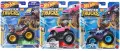 Kамион HOT WHEELS Monster Trucks - Electric BIG FOOT / Dodge Charger / Dodge Ram Van различни модели, снимка 1
