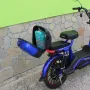 Електрическо колело-мотопед MaxMotors EBZ 20 1200W/60V/20Ah - BLUE, снимка 6