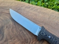 Руски сгъваем нож REPTILIAN,стомана D2,No1684, снимка 6