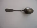 Старинна посребрена бронзова лъжица , снимка 3