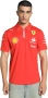 PUMA x Scuderia Ferrari F1 мъжка поло тениска с къс ръкав с лога на отбора и спонсорите, памук, снимка 1