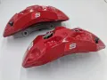 К-т Нови Червени Спирачни Апарати Audi S4 8W B9 S5 F5 350mm , снимка 2