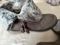 Дамски кожени  боти на комфортно ходило, снимка 2
