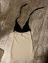 Рокля nude телесен цвят с пайети  и гол гръб къса , снимка 10