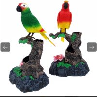 Разглобяема пластмасова играчка, Папагал / 2 папагал в цвят според наличността в склада / Материал: , снимка 1 - Папагали - 42197316