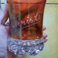 Кристална чаша от немски, цветен кристал, ръчно изрязана. Внос от Германия. , снимка 2 - Чаши - 34099122