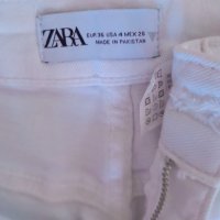 Zara бели дънки, снимка 2 - Дънки - 38688870