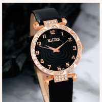 Комплект Дамски моден кварцов часовник+бижута,10 артикула в кутия, снимка 4 - Дамски - 44793542