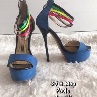 Дамски обувки, снимка 1 - Дамски обувки на ток - 38750654