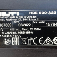 Hilti HDE 500-A22 - Акумулаторен дозиращ уред 2022г. неразличим от нов!, снимка 5 - Други инструменти - 44701720