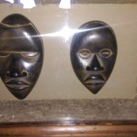 Африкански Дан маски 2 броя, снимка 3 - Антикварни и старинни предмети - 31299113