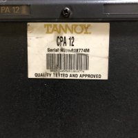 Tannoy CPA12 Speaker , снимка 11 - Тонколони - 40476233