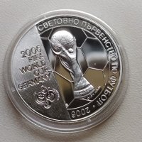 5 лева 2003 - Световно първенство по футбол Германия 2006 * България - Сребро, снимка 1 - Нумизматика и бонистика - 44311091
