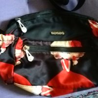 Чанта промазан плат през рамо Бобо женска 27х20х10см, снимка 2 - Чанти - 42318304