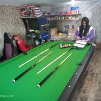 2 в 1  Билярд и снукър 8 фута чисто нов snooker | 8 FT |, снимка 1 - Други игри - 42978020