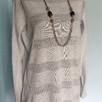 Летен памучен пуловер тип туника "Vero Moda" Denim / унисайз, хипоалергична материя , снимка 1 - Туники - 36901639