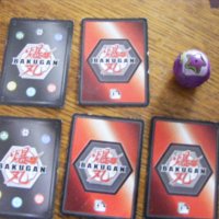 5 карти Bakugan + 1 топче, снимка 2 - Други - 40427350