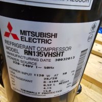 Хладилен компресор Mitsubishi - 3,5 KW / 12000 BTU - на R410, снимка 2 - Други машини и части - 42504797
