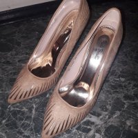 Елегантни  дамски  обувки  с висок ток със  , снимка 2 - Дамски елегантни обувки - 37011484