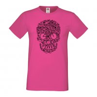 Мъжка тениска Bicycle Skull,Скелет,Изненада,Подарък,Празник , снимка 7 - Тениски - 36812816