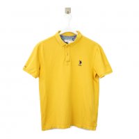 US Polo Assn тениска с бродирано лого - S, снимка 1 - Тениски - 38311513