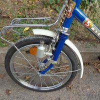 Ретро велосипед Балкан модел Сг 7 М  Пирин преходен модел произведен през 1984 година 100% оригинал, снимка 6 - Велосипеди - 37544937