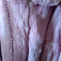 Дамско палто заешка кожа, снимка 4 - Палта, манта - 29392128