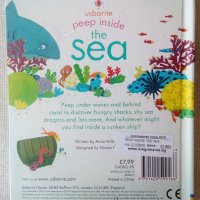Панорамна книжка PEEP INSIDE THE SEA - на английски език, снимка 2 - Детски книжки - 34108376