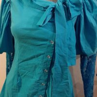 НОВА с Етикет ЕЛЕГАНТНА ДАМСКА  БЛУЗА  - Размер М , снимка 1 - Блузи с дълъг ръкав и пуловери - 37110438