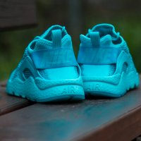 маратонки NIKE W AIR HUARACHE RUN ULTRA BR GAMMA BLUE номер 40-40,5, снимка 6 - Маратонки - 39854059