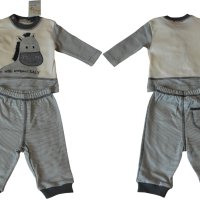Памучен комплект за бебе момченце, снимка 3 - Комплекти за бебе - 44395983