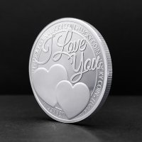 Сувенирна монета "Обичам те", снимка 5 - Романтични подаръци - 35496469