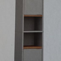 Нов висок шкаф, подходящ за баня / р-р: 180 х 32 х 28 см ( В х Ш х Д), снимка 4 - Шкафове - 40173733