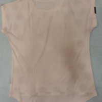 Секси тениска био памук, стилен принт с камъни, златни ципове с ефектни катарами за завършек, дишаща, снимка 10 - Тениски - 37416475