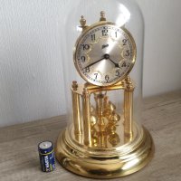 Голям немски настолен кварцов часовник с колба Schatz, снимка 11 - Антикварни и старинни предмети - 44230002