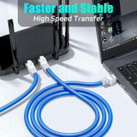 Ethernet кабел 40 метра, Cat 6 FTP екраниран мрежов кабел, съвместим с Cat5/Cat5e, снимка 5 - Кабели и адаптери - 44763454