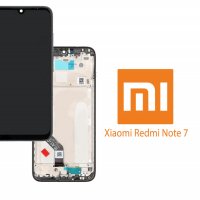 Нов 100% Оригинал LCD Дисплей за Xiaomi Redmi Note 7 2019+ тъч скрийн + рамка Service pack, снимка 1 - Резервни части за телефони - 31587563