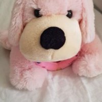 Розово плюшено куче, снимка 2 - Плюшени играчки - 35415063