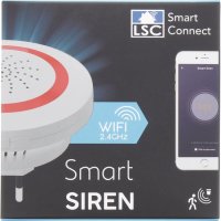 ПРОМО ЦЕНА / LSC Smart Siren / WIFI интелигентна алармена сирена, снимка 1 - Други - 40003369