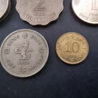 Монети. Хонг Конг. Хонг Конг долар. 5 бр., снимка 5 - Нумизматика и бонистика - 37772920