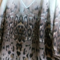 Дамска блуза с камъчета, снимка 4 - Ризи - 29105044