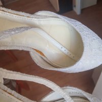 Булчински обувки/сватбени обувки, снимка 7 - Дамски обувки на ток - 37706123
