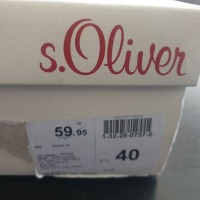 Дамски сандали S'Oliver номер 39, снимка 3 - Сандали - 36551386