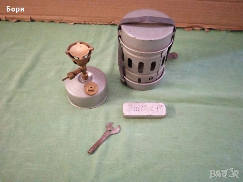 GUSTAV BARTHEL JUWEL 34 стар бензинов/спиртен котлон, снимка 1