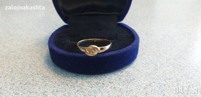 Нов-Златен пръстен-1.46гр/14кр, снимка 1