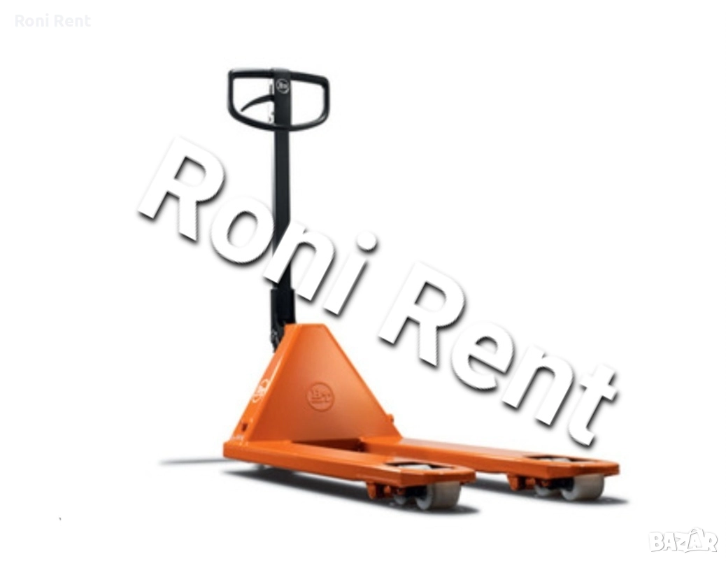 Под Наем!Палетна количка 2000кг., снимка 1