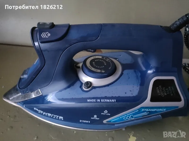Ютия Rowenta steam force, снимка 1